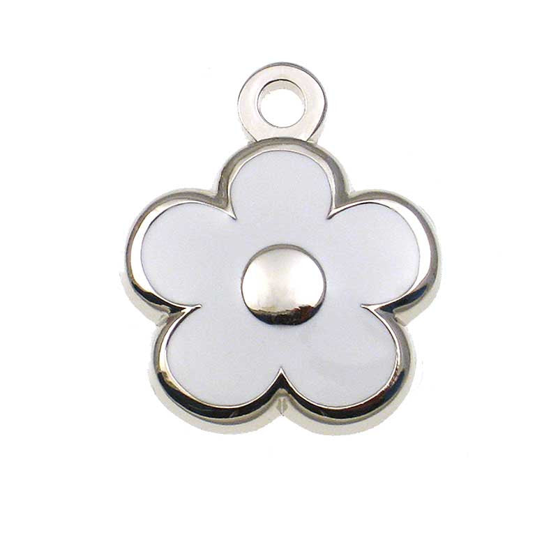 Tiny Flower Shaped Jewelry Tag, - Lucky Pet